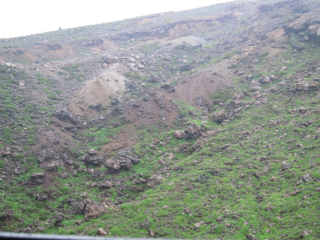 Aso hillside near top