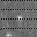 Step 19 image of Io disappearing behind Jupiter